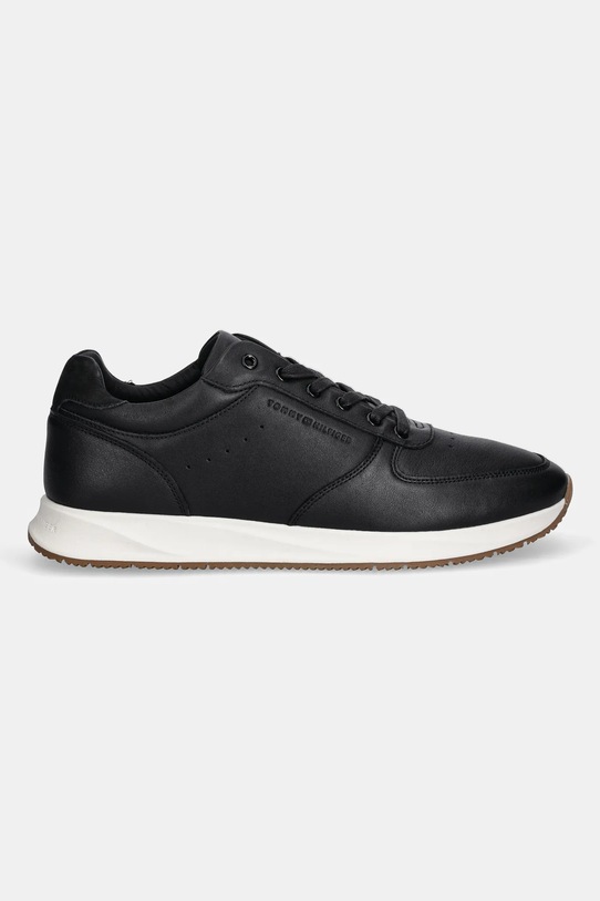 Kožené tenisky Tommy Hilfiger PREMIUM LEATHER HYBRID FM0FM05700 černá AW25