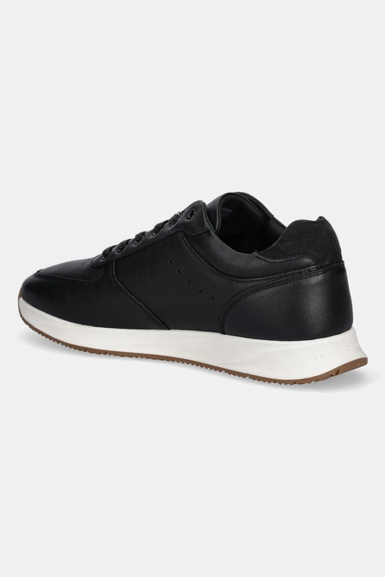 Boty Kožené tenisky Tommy Hilfiger PREMIUM LEATHER HYBRID FM0FM05700 černá