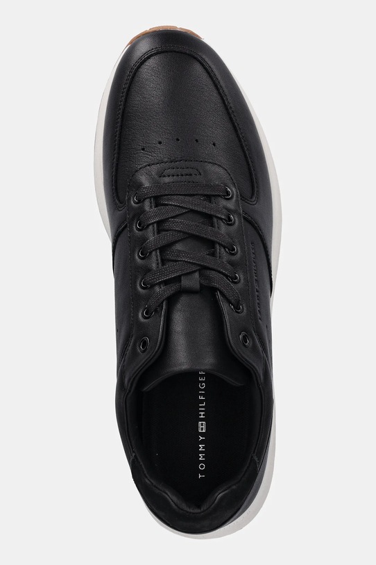 Kožené tenisky Tommy Hilfiger PREMIUM LEATHER HYBRID černá FM0FM05700