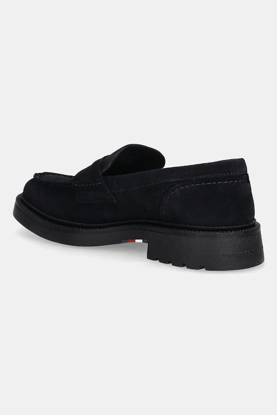 Обувь Замшевые мокасины Tommy Hilfiger HILFIGER COMFORT LWT SDE LOAFER FM0FM05727 тёмно-синий