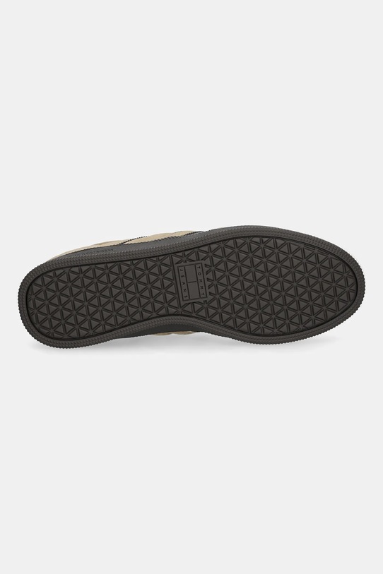 Semišové tenisky Tommy Jeans THE GREENWICH EDGE SUEDE EM0EM01609 béžová