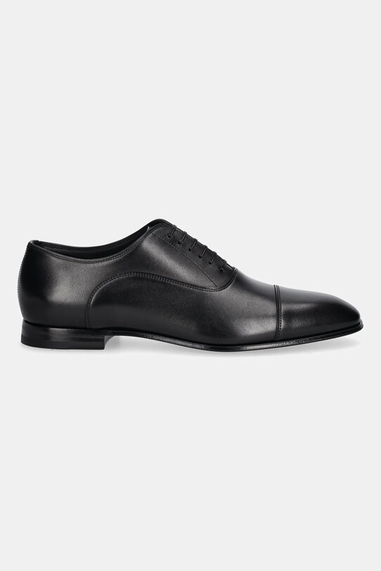 BOSS bőr félcipő Quillon 50546774.001 fekete AW25