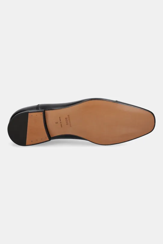 BOSS pantofi de piele Quillon 50546774.001 negru