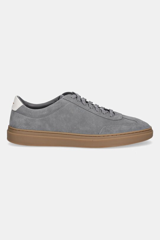 Kožené tenisky BOSS Kieran 50548715.032 sivá AW25