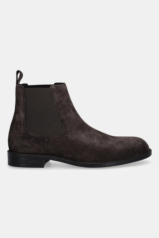 Замшеві черевики BOSS Tayil 50548229.201 коричневий AW25