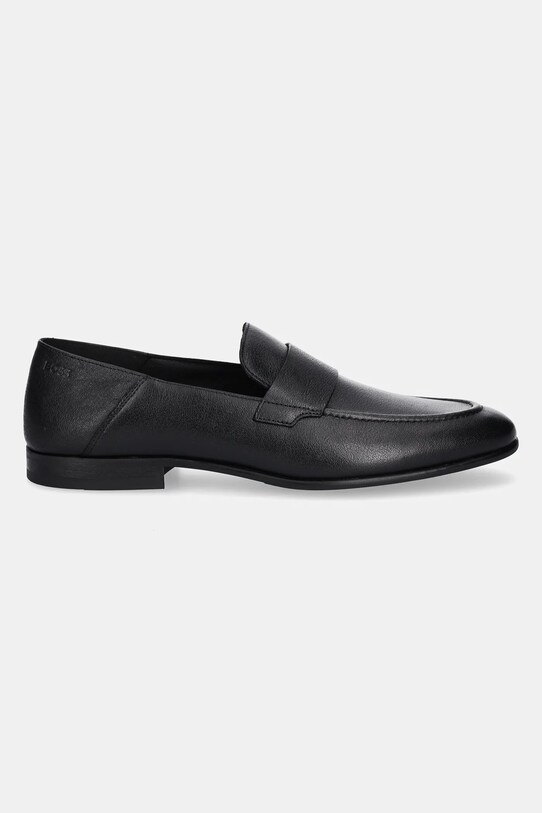 BOSS mocasini de piele Gavrie 50548074.001 negru AW25