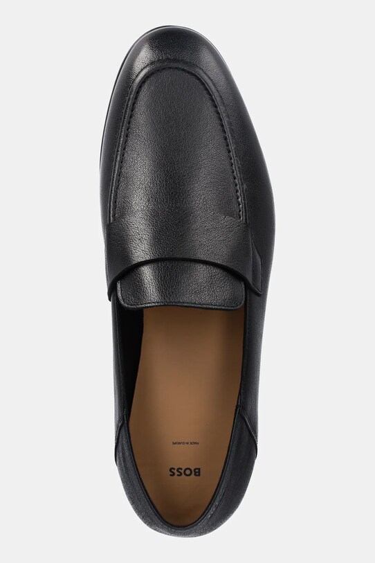 BOSS mocasini de piele Gavrie negru 50548074.001