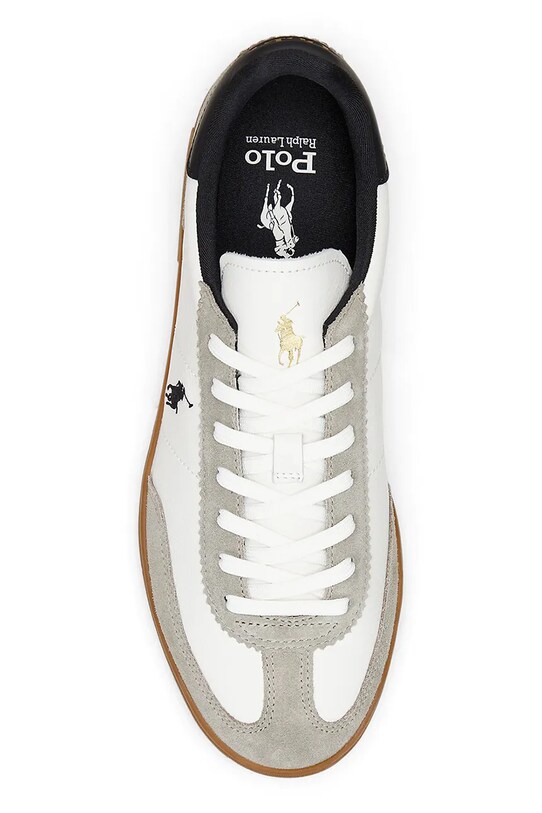Polo Ralph Lauren sneakers din piele Bedford alb 809968171003.020