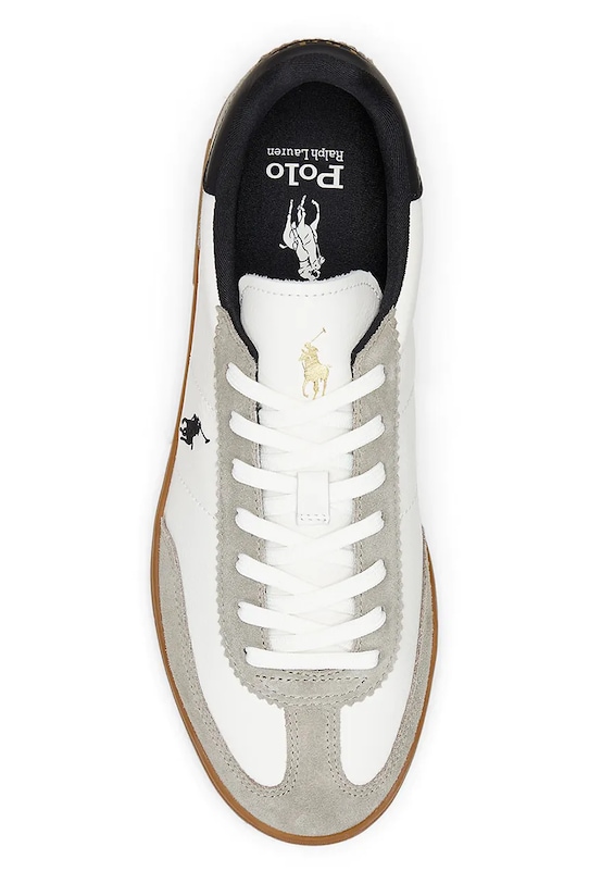 Polo Ralph Lauren sneakersy skórzane Bedford biały 809968171003.020