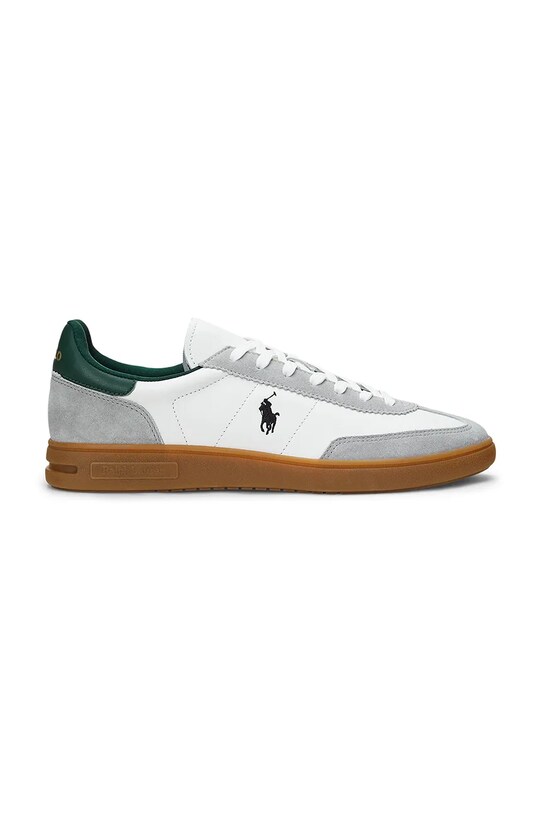 Polo Ralph Lauren sneakers din piele Bedford piele întoarsă alb 809968171004.020