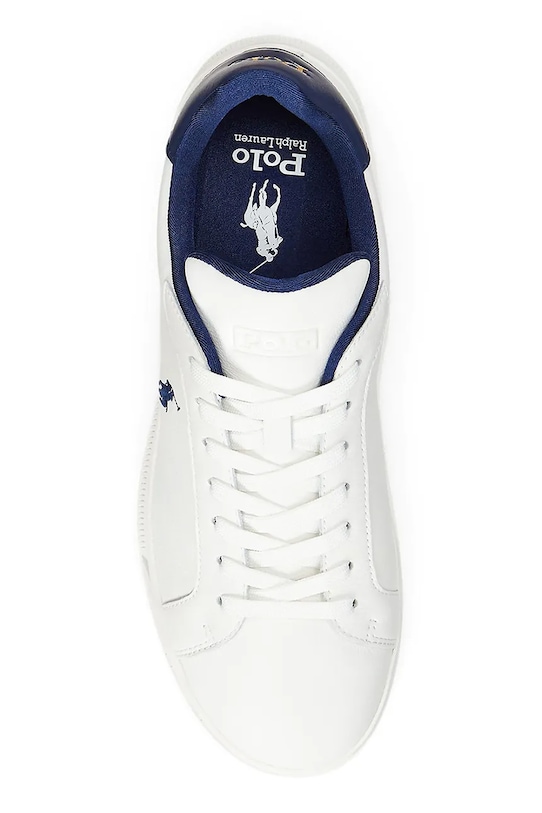Кожени маратонки Polo Ralph Lauren Hrt Crt II бял 809968172001.100