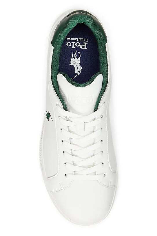 Шкіряні кросівки Polo Ralph Lauren Hrt Crt II білий 809968172002.101