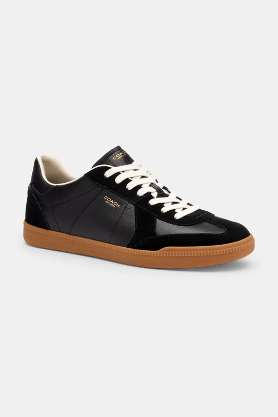 Usnjene superge Coach Ellis Sneaker CAQ34.BLK črna AW25