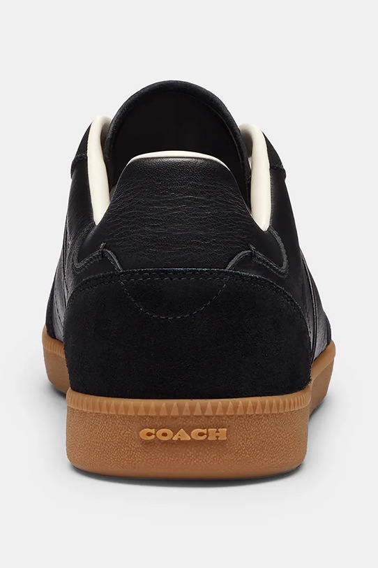 Obutev Usnjene superge Coach Ellis Sneaker CAQ34.BLK črna