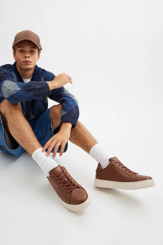 Usnjene superge Coach High Line Leather Sneaker CX120.CWH