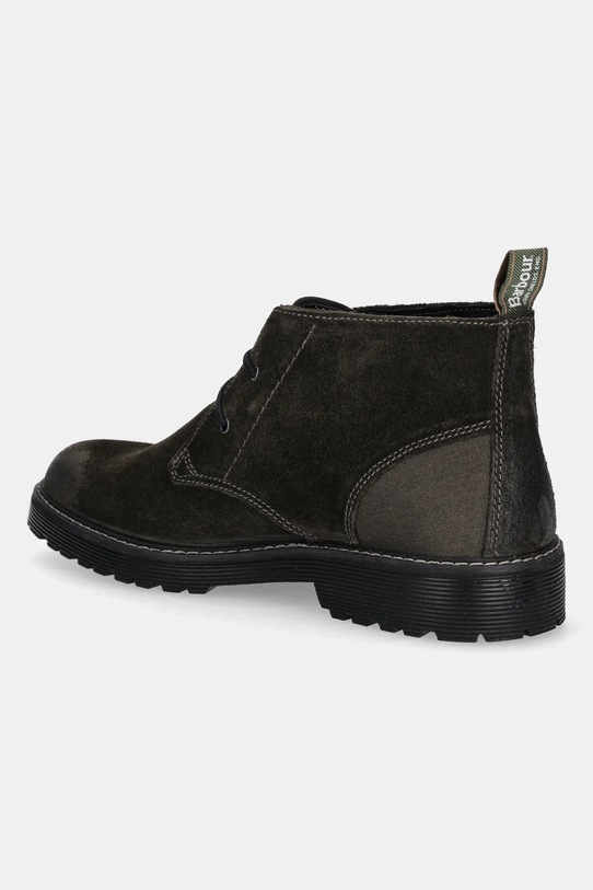 Obuwie Barbour trzewiki zamszowe Maxwell MFO0770BR98 zielony