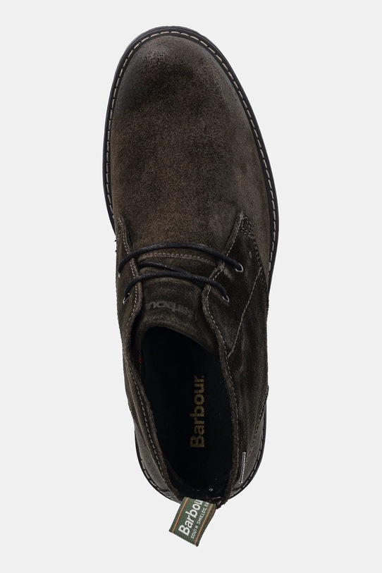 Barbour trzewiki zamszowe Maxwell zielony MFO0770BR98