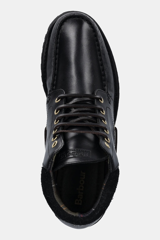 Barbour buty skórzane Tiller czarny MFO0799BK51