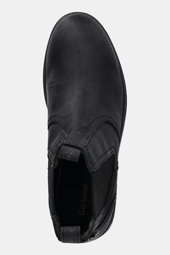 Δερμάτινες μπότες τσέλσι Barbour Turnbull μαύρο MFO0817BK11