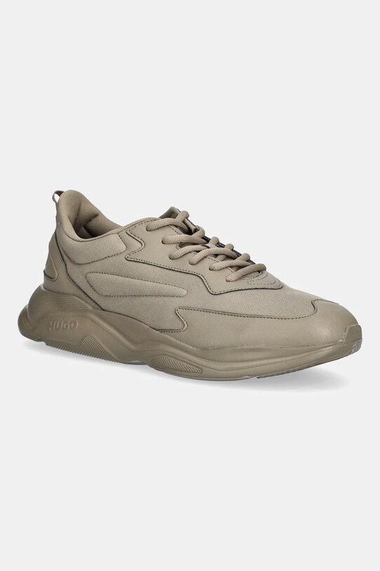 HUGO sneakersy Leon imitacja skóry licowej beżowy 50536960.260