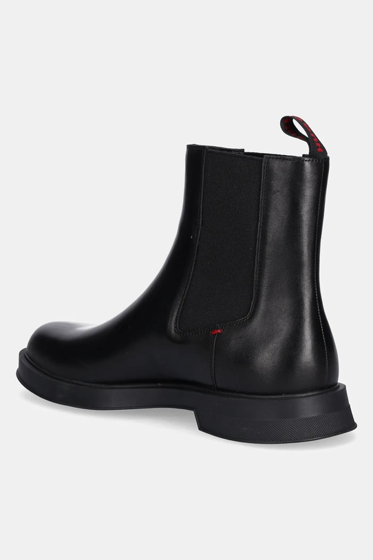 Încălțăminte HUGO ghete chelsea de piele Lenner 50548489.001 negru