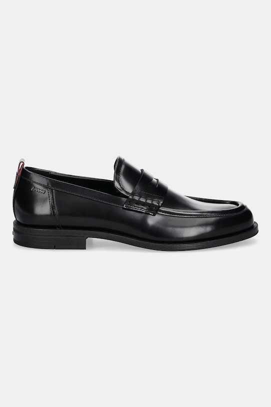 HUGO mocasini de piele Varian 50548591.001 negru AW25