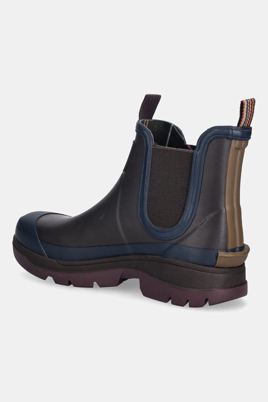 Obuwie Barbour kalosze x Paul Smith Chelsea Welly MRF0048RU71 brązowy