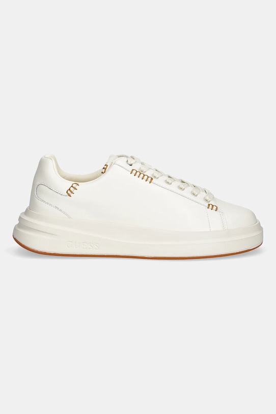 Guess sneakersy ELBA FMTLBA.LEA12.OFFWH beżowy AW25