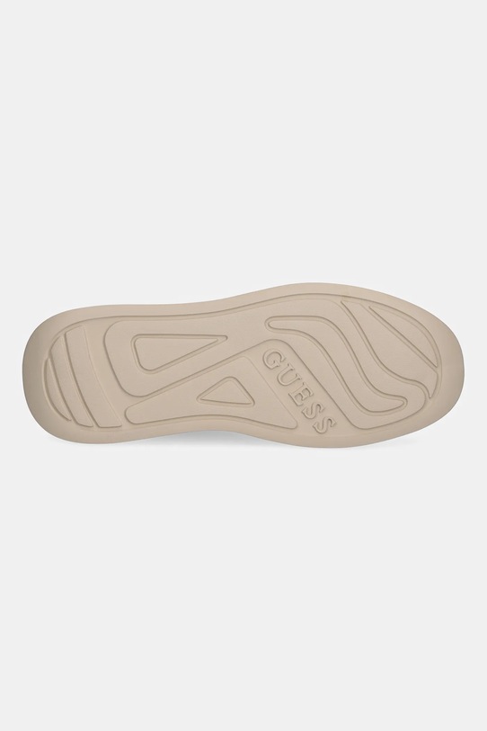 Guess sneakersy zamszowe ELBA FMTLBA.SUE12.BEIGE beżowy