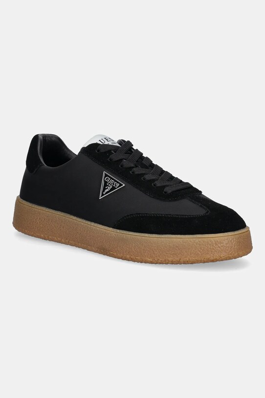 Guess sneakers din piele WIMAN piele acoperită negru FMTWIM.LEA12.BLACK