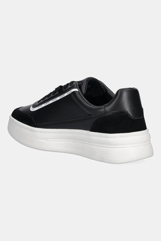 Încălțăminte Guess sneakers din piele WINNO 3 FMTWI3.ELE12.BLACK negru