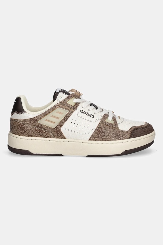 Αθλητικά Guess VINCENT FMJVIN.LEL12.WHIBE καφέ AW25