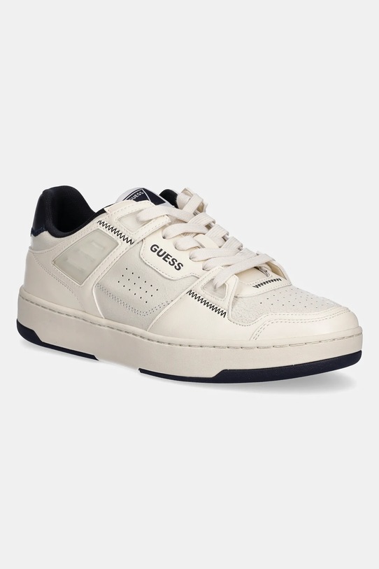 Guess sneakersy VINCENT syntetyczny beżowy FMTVIN.ELE12.WHIBL