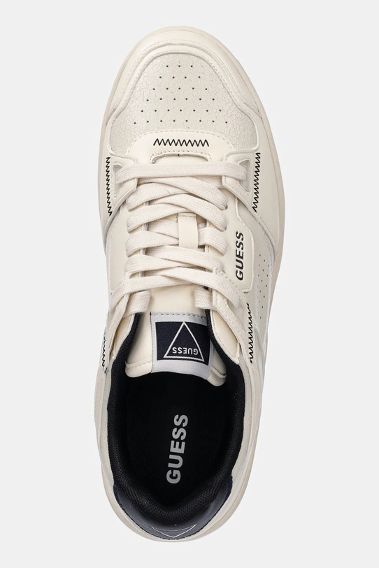 Guess sneakersy VINCENT beżowy FMTVIN.ELE12.WHIBL