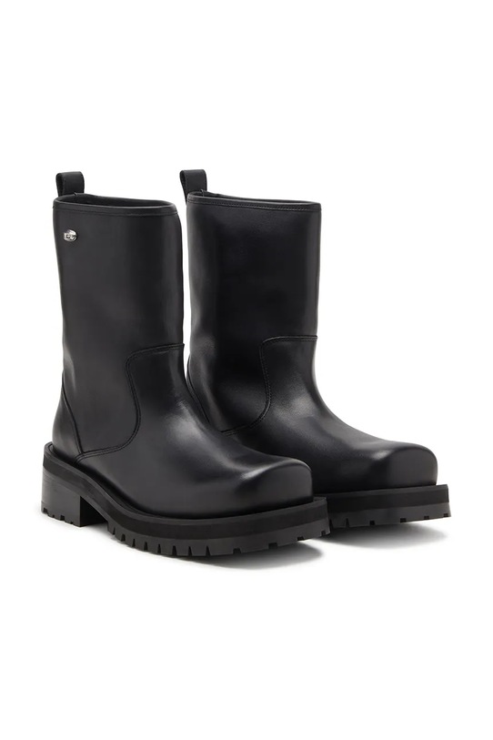 Diesel buty wysokie D-Texan Bk Y03693.P4471.T8013 czarny AW25