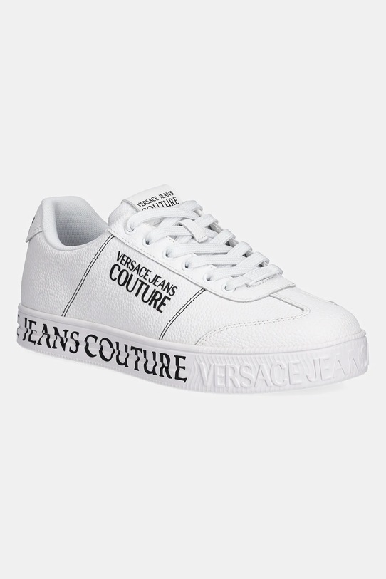 Versace Jeans Couture sneakersy imitacja skóry licowej biały 79YA3SK6.ZPB32.003