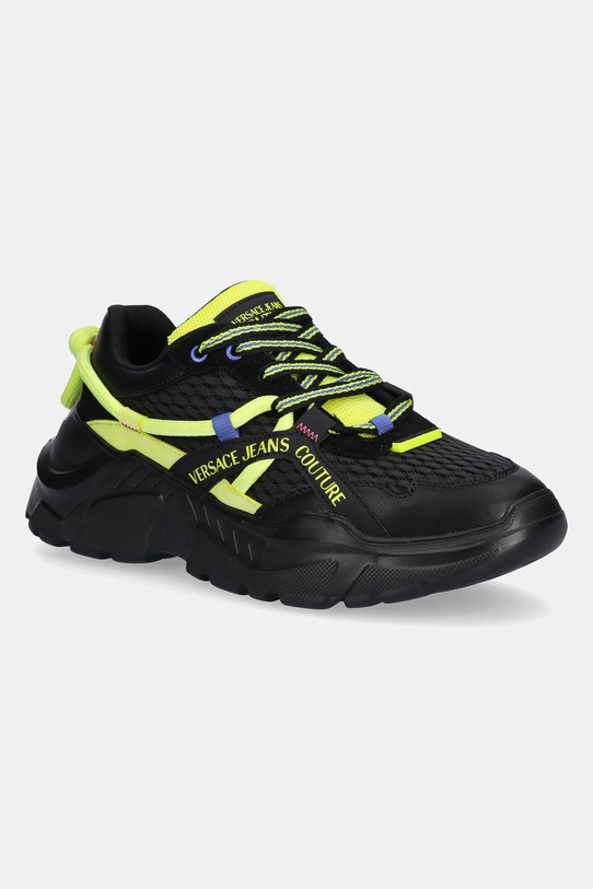 Versace Jeans Couture sneakersy tekstylny czarny 79YA3SC3.ZSC86.M09