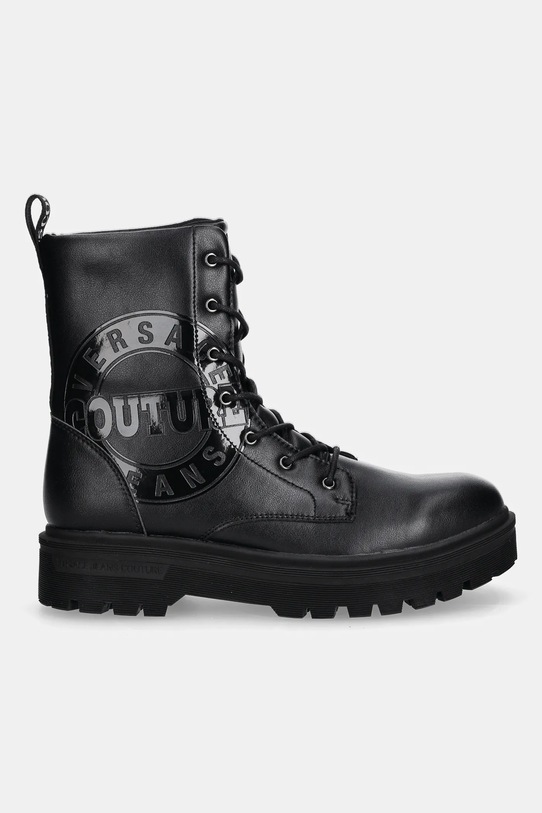 Versace Jeans Couture buty skórzane 79YA3S39.ZPB22.899 czarny AW25