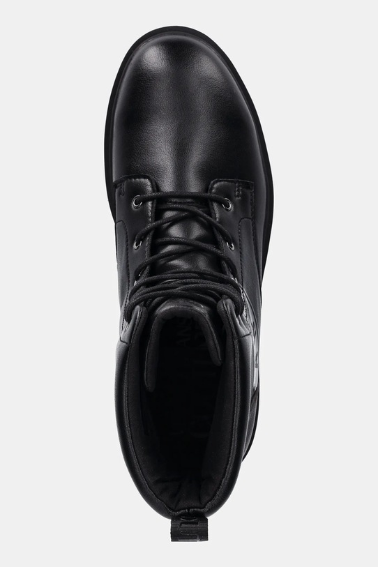 Δερμάτινα παπούτσια Versace Jeans Couture μαύρο 79YA3S39.ZPB22.899