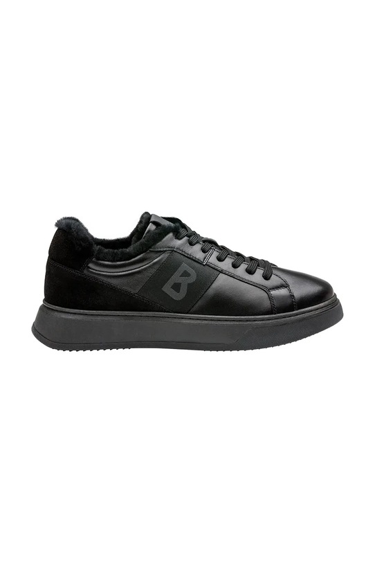 Bogner sneakersy skórzane MILAN 21 skóra zamszowa czarny 12540003