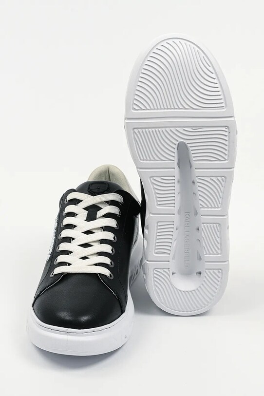 Karl Lagerfeld sneakersy skórzane KAPRI KITE KL54519A.000 czarny