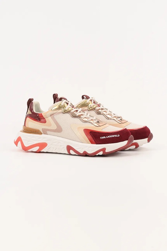 Karl Lagerfeld sneakersy BLAZE KL62415.4DB pomarańczowy AW25