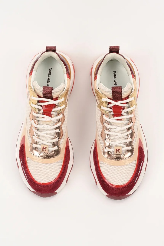 Karl Lagerfeld sneakersy BLAZE pomarańczowy KL62415.4DB