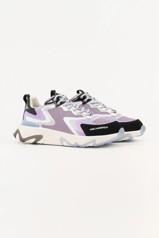 Karl Lagerfeld sneakersy BLAZE KL62415.4VB fioletowy AW25