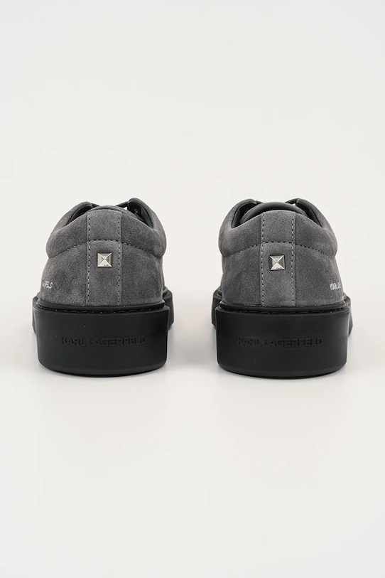 Încălțăminte Karl Lagerfeld sneakers din piele întoarsă FLINT II KL53323A.577 gri