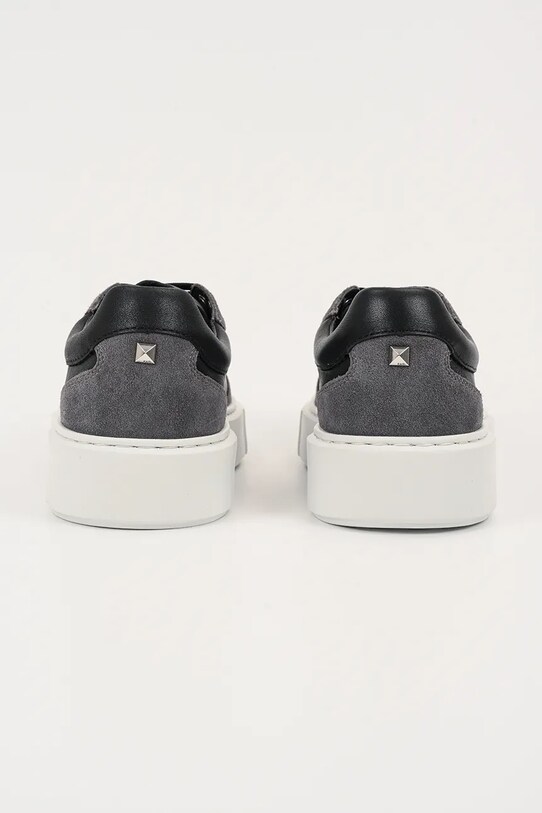 Obuwie Karl Lagerfeld sneakersy skórzane MAXI KUP RSG KL52235.305 czarny