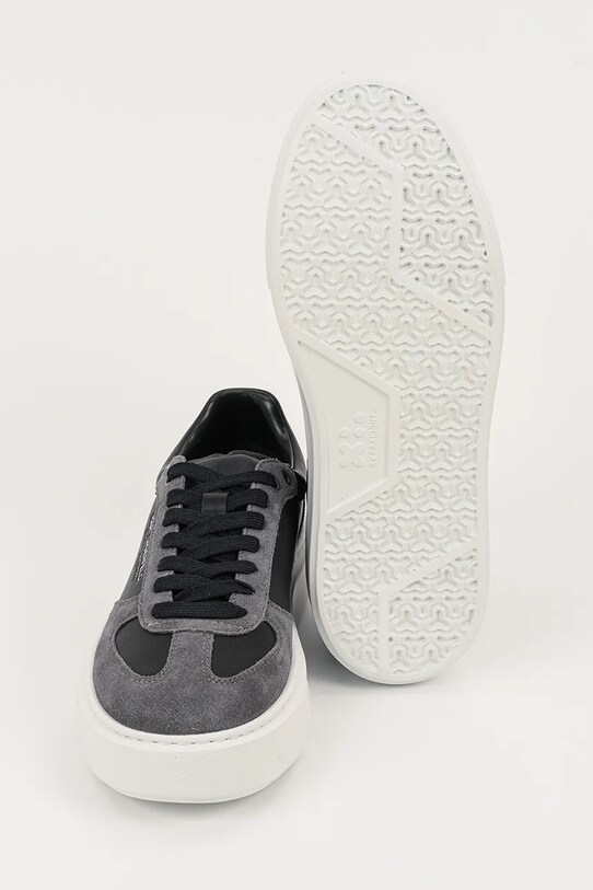 Karl Lagerfeld sneakersy skórzane MAXI KUP RSG KL52235.305 czarny