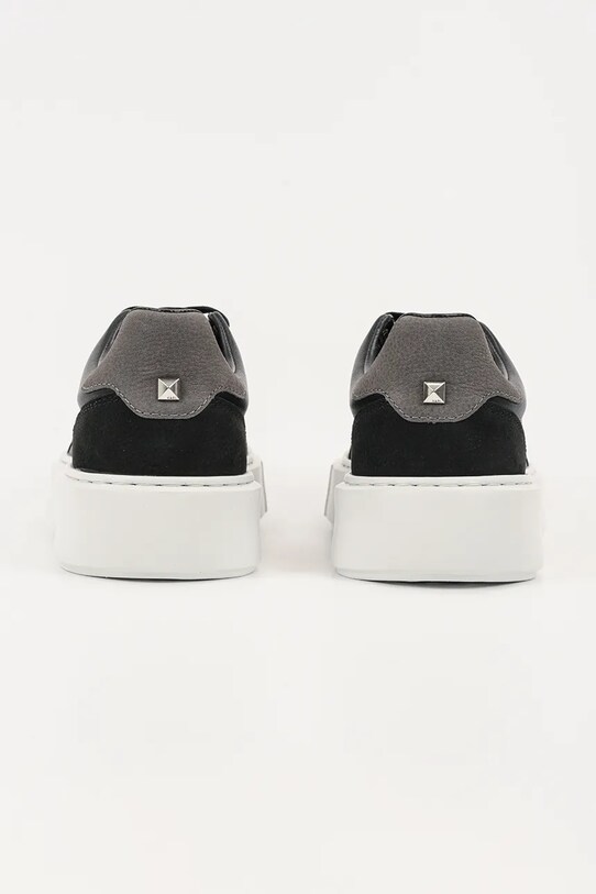 Obuwie Karl Lagerfeld sneakersy skórzane MAXI KUP RSG KL52241.300 czarny