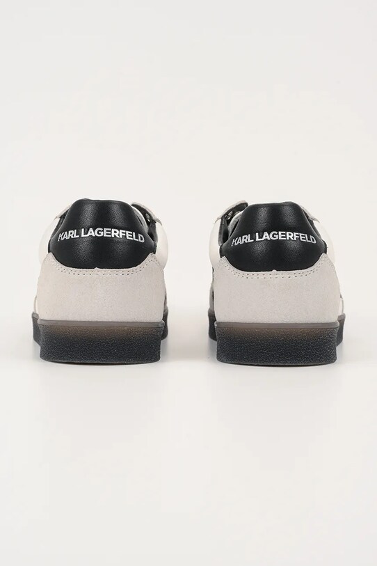 Obuwie Karl Lagerfeld sneakersy skórzane KANDIDATE KL53855.310 biały