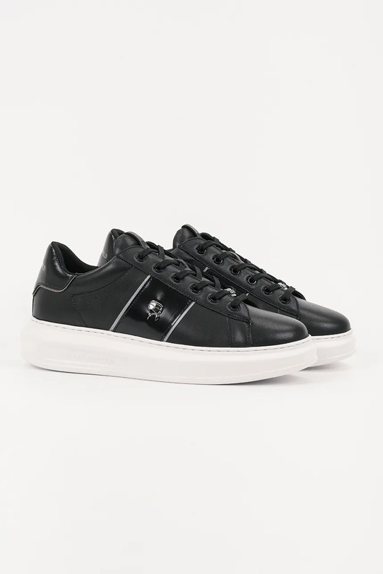 Karl Lagerfeld sneakersy skórzane KAPRI MENS KL52534A.000 czarny AW25